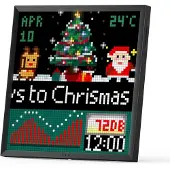 Divoom Pixoo64 64x64 Pixel Art LED Display Social Media Counter