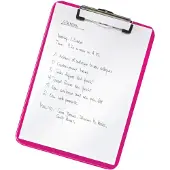 Leitz WOW - Utklippstavle - for A4 (210 x 297 mm) - kapasitet: 80 ark - metallisk rosa