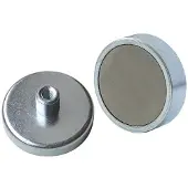 Helmuth A. Jensen Pottemagnet E871 Ø63 M8 gev.bøsning