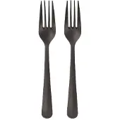 Papstar 100 gjenbrukbare plastgafler (96526)