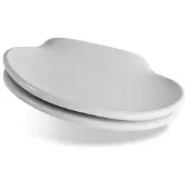 Pressalit raja toiletseat with sc & lo white