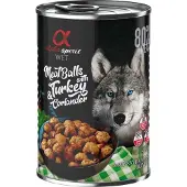 Alpha Spirit Dog Meatballs 6 x 400 g – Kalkun og koriander