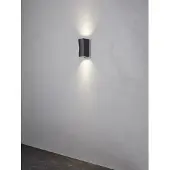 Nielsen ASK vegglampe antrasitt grå up/downlight