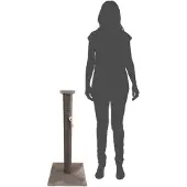 Dogman Klorestolpe Sally Grå 90cm