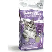 Barry King Kattefôr/kattestrø til katt Betong Lavender 10 l