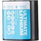 Deltaco Ultimate CR-P2 litiumbatteri 6 V, 1-pk, blå