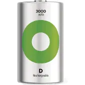 GP Recyko D Oppladbart Batteri