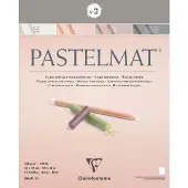 Clairefontaine PASTELMAT-papir nr. 2 - 24x30 - 12 ark 4 farger