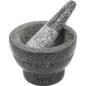 King Hoff morter og kvern, steinmaler-sett i 2 deler, 9,5x7 cm