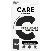 PanzerGlass CARE by - Bagsidecover til mobiltelefon - termoplastisk polyuretan (TPU) - sort - for Apple iPhone 15 Plus