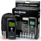 Alcofind DA 8500E elektro-kjemisk alkometer + munnstykker