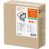 Ledvance Floodlight LED-projektor FLOOD COMPACT SENSOR V 50W 840 SYM 100 BK 4058075575325