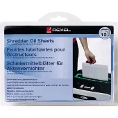 Rexel oljeark for makuleringsmaskiner - (12 ark)