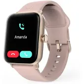 Hama 6010 - 44 mm - plastic rose gold - smartklokke med stropp - silikon - rose - display 1.65 - Bluetooth - 40 g