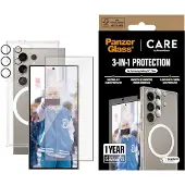 PanzerGlass CARE by Flagship 3-in-1 Set Samsung Galaxy S25 Ultra