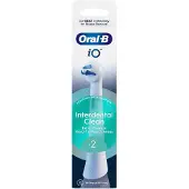 Oral-B iO Interdental Clean tannbørsteender hvit (2 stk.)