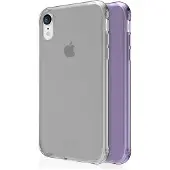 Itskins NANO DUO cover til iPhone XR. Lys lilla og gennemsigtig