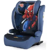 Spider-man beltestol 105-150 cm med rygg ISOFIX R129, Spiderman