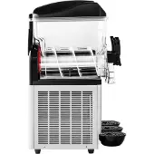 Vevor Kommersiell Frossen Drikkemaskin, 15Lx3 Trippeltank Slushmaskin, 180 Kopper Rustfritt Stål Margarita Smoothie Frossen Drikkemaskin, Slushmaskin for Hjemmefester Restauranter Kaféer Barer