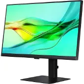 Samsung ViewFinity S6 S24D604UEU - LED-skjerm - USB - 24 - 2560 x 1440 QHD @ 100 Hz - IPS - 350 cd/m² - 1000:1 - HDR10 - 5 ms - HDMI, DisplayPort, USB-C - sort