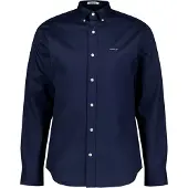 Gant Reg Pinpoint Oxford Skjorte Med Lange Ermer
