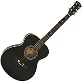 Gear4Music Student Akustisk Gitar fra Svart