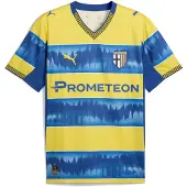 Puma Parma Calcio Away Jersey Men, Sport, Faster Yellow/Clyde Royal, XXL
