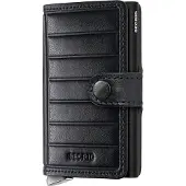 Secrid Miniwallet Emboss Lines Lommebok I Skinn