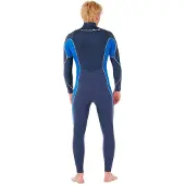 Rip Curl Dawn Patrol 4/3 Mm Langarmet Neopren-drakt Med Brystglidelås