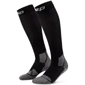 Cep Ski Ultralight Socks Tall 3.0, Skistrømper, Dame, Black/Grey