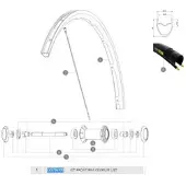 Mavic Ksyrium Ust Framfelg