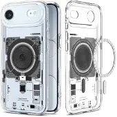 Spigen Ultra Hybrid MagSafe-etui for iPhone 17 Air Neo One - Klar