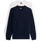 Tommy Hilfiger Dm0dm22148 Langarmet T-skjorte 2 Enheter