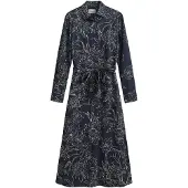 Gant 4503479 Floral Lang Ermet Midi-kjole