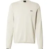 Boss green for man. 50556145 Ever-X beige sweater (XL), Casual, Cotton, Long sleeve