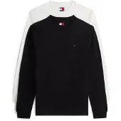 Tommy Hilfiger Dm0dm22148 Langarmet T-skjorte 2 Enheter