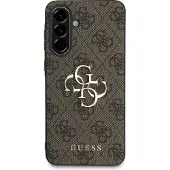 GUESS Samsung Galaxy A56 4G Big Metal Logo Hybrid-deksel - Brun