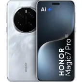 Honor Magic7 Pro - 5G smarttelefon - dobbelt-SIM - RAM 12 GB / Internminne 512 GB - OLED-display - 6.8 - 1280 x 2800 piksler (120 Hz) - 3x bakkamera 50 MP, 50 MP, 200 MP - 2x front cameras 50 MP - lu