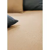 Nordstrand Sengeteppe 240x260 cm - Beige sengeteppe til dobbeltseng -