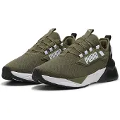 Puma Retaliate 3 Running Shoes Unisex, Shoes, Olive/Black, 39