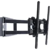 Art AR-86 - Brakett - justerbar arm - for LCD-TV - metall - svart - skjermstørrelse: 32-63 - veggmonterbar