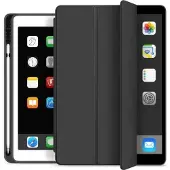 Tech-Protect iPad 10.2 2019/2020/2021 SmartCase Pen Folio-etui - Svart