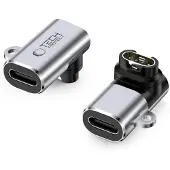 Tech-Protect Ultraboost USB-C Angle Adapter for Garmin Watch - Grey