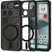 Tech-Protect Nothing Phone (3) Magmat Deksel - MagSafe-kompatibel - Svart / Klar