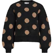 Vila Viluna Rund Hals Strikket Pullover
