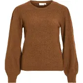Vila Vimable Rund Hals Strikket Pullover