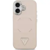 GUESS iPhone 17 Triangle Logo-deksel - MagSafe-kompatibel - Rosa