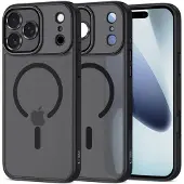 Tech-Protect MagCam MagSafe-etui for iPhone 17 Pro Max - matt svart