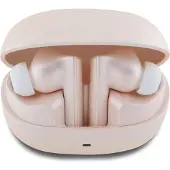 GUESS Bluetooth-hodetelefoner GUTWST88MCTGP TWS + dokkingstasjon Rosa Capsule med trykt logo