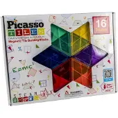 PicassoTiles 16-delt Magnetiske Fliser sett